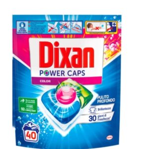 Detergent rufe capsule Dixan power Caps Color 40 buc