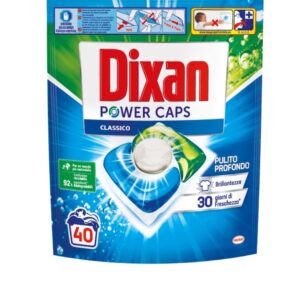Detergent rufe capsule Dixan power Caps Classico 40 buc