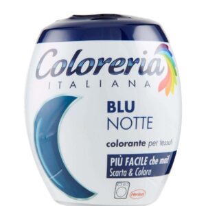 Vopsea Coloreria Italiana Blu Note pentru materiale textile, culoare Albastru inchis 350 gr