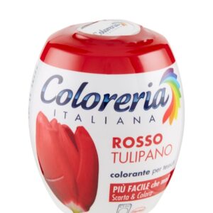 Vopsea Coloreria Italiana Rosso Tulipano pentru materiale textile, culoare Rosu, 350 g