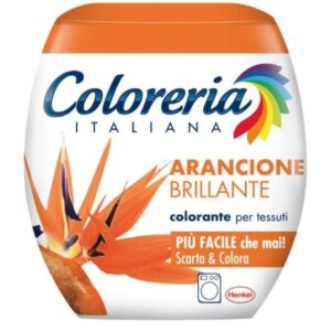 Vopsea Portocalie Pentru Materiale Textile, Coloreria Italiana Arancione Brillante, 350 g