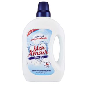 Detergent Lichid Rufe Mon Amour Fresh Blue, 1.560L, 26 Spalari
