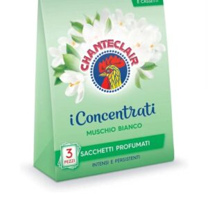 Set Saculeti Parfumati Chanteclair Muschio Bianco, 3 x 12 g