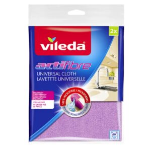 Laveta, Vileda, Suprafata universala, Actifibra, 2 buc, Mov