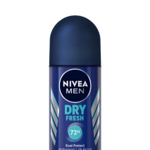 Deodorant roll-on anti-perspirant Nivea Men Dry Fresh, Dual Protect, 72h Protection, 50 ml