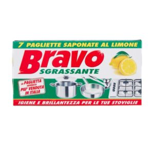 Bureti de vase cu detergent, BRAVO Sgrassante, 7bucati