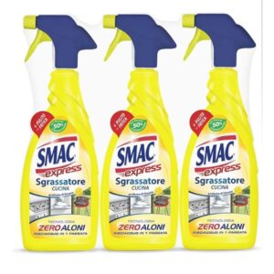 Pachet 3 bucati Degresant bucatarie Smac express limone zero aloni (vapo) 650 ml