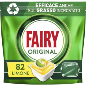 Tablete Fairy original pentru masina de spalat vase lamaie, 82 bucati