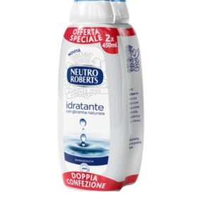 Pachet 2 geluri de dus, Neutro Roberts, Glicerina Naturala, Hidratant, 2 x 450 ml