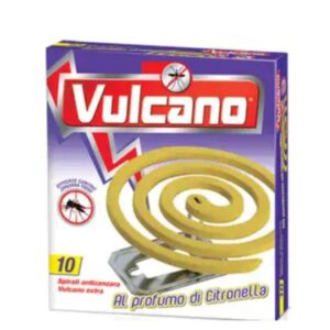 Set 5 Spirale anti tantari Vulcano citronela 10 buc