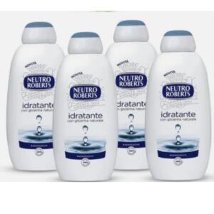 Set 4 bucati Gel de dus cu Glicerina Neutro Roberts 600 ml